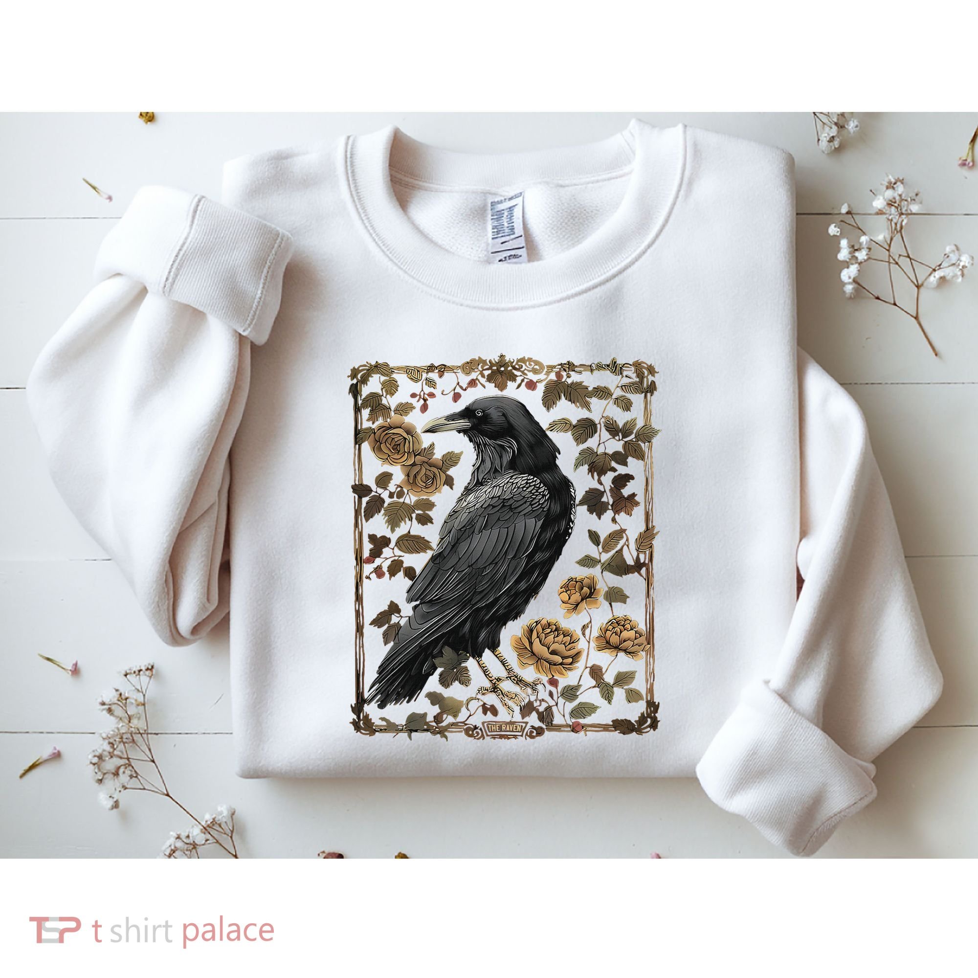 Dark Academia Raven Teacher Sweatshirt
