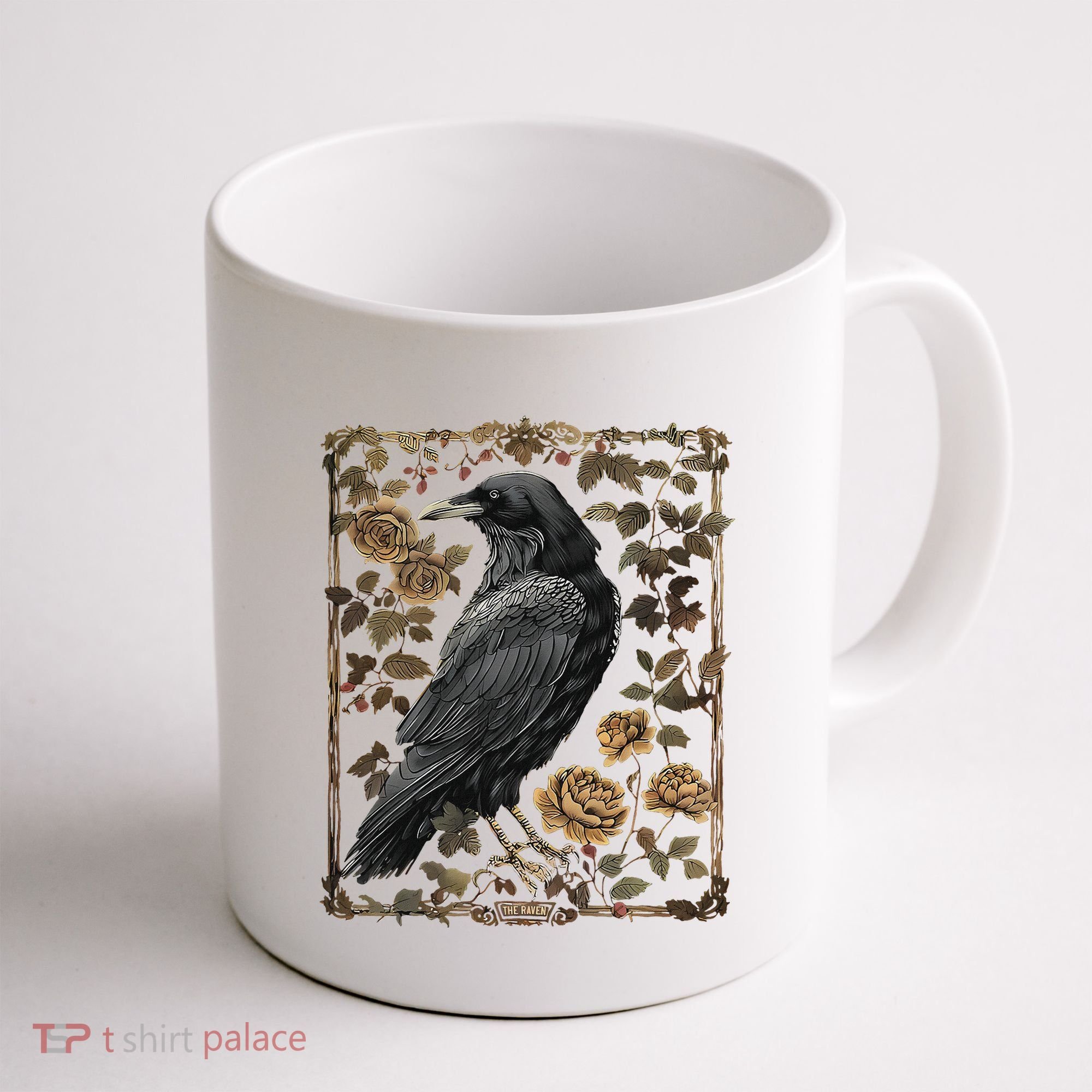 Dark Academia Raven Teacher Coffee Mug