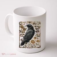 Dark Academia Raven Teacher Coffee Mug thumb 0