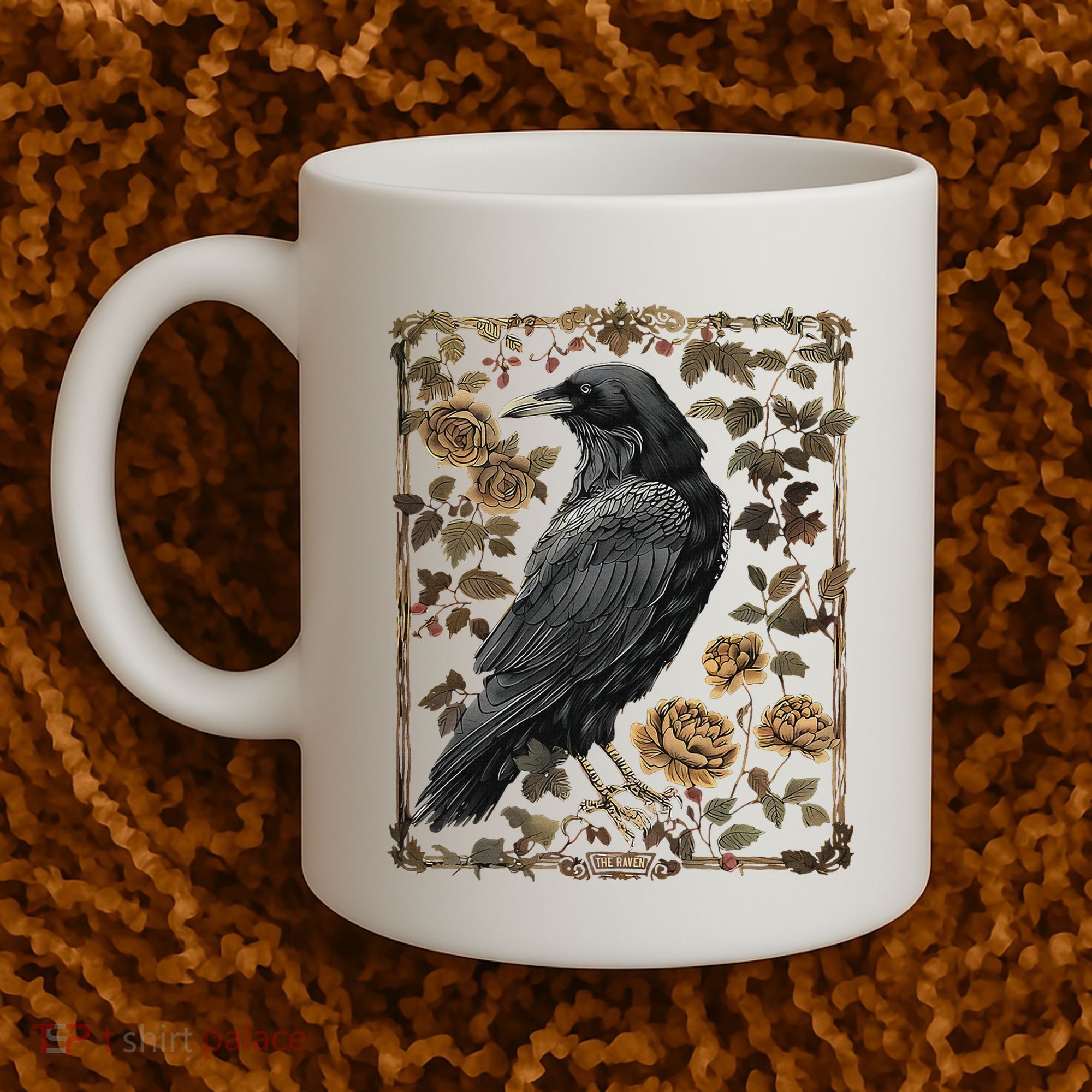 Dark Academia Raven Teacher Coffee Mug