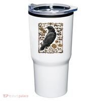 Dark Academia Raven Teacher Tumbler thumb 0