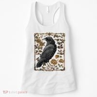 Dark Academia Raven Teacher Women's Tank Top thumb 0
