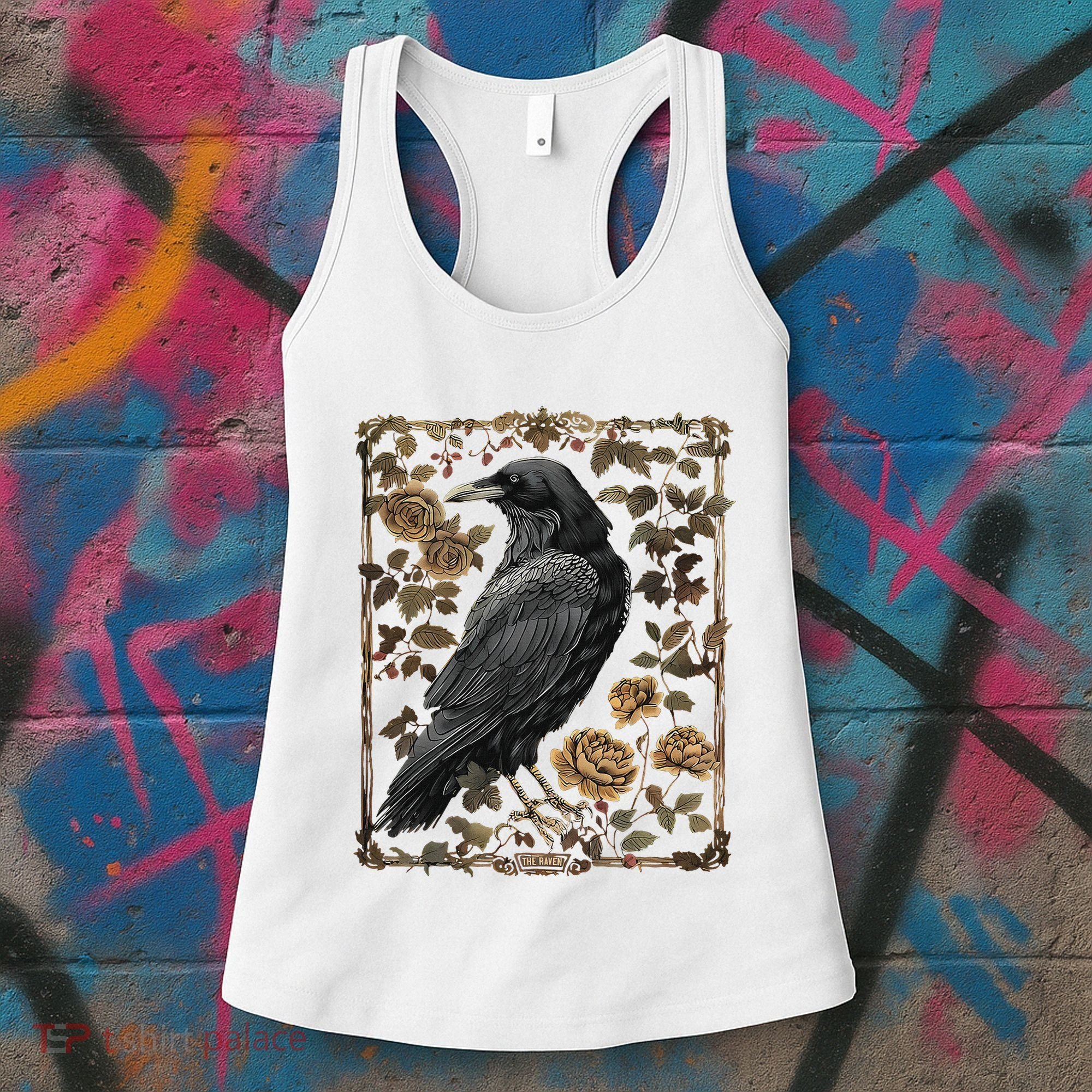 Dark Academia Raven Teacher Women's Tank Top