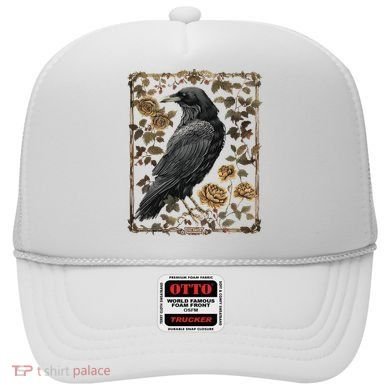 Dark Academia Raven Teacher Hat
