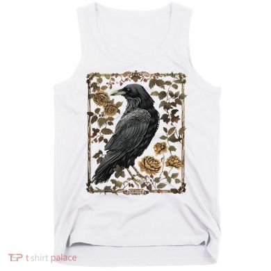 Dark Academia Raven Teacher Tank Top