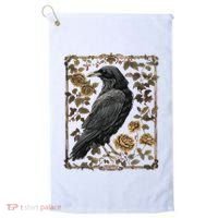 Dark Academia Raven Teacher Golf Towel thumb 0
