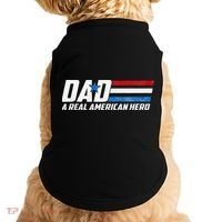 Dad A Real American Hero Doggie Tank thumb 0