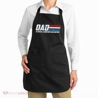 Dad A Real American Hero Apron thumb 2