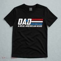 Dad A Real American Hero T-Shirt thumb 5