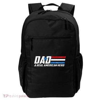 Dad A Real American Hero Backpack