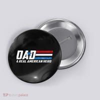 Dad A Real American Hero Button thumb 0