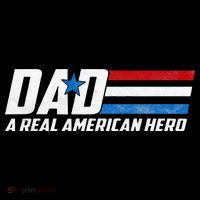 Dad A Real American Hero Women's Hoodie thumb 2