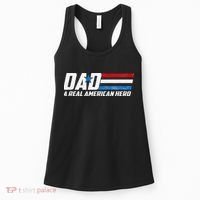 Dad A Real American Hero Women's Tank Top thumb 0