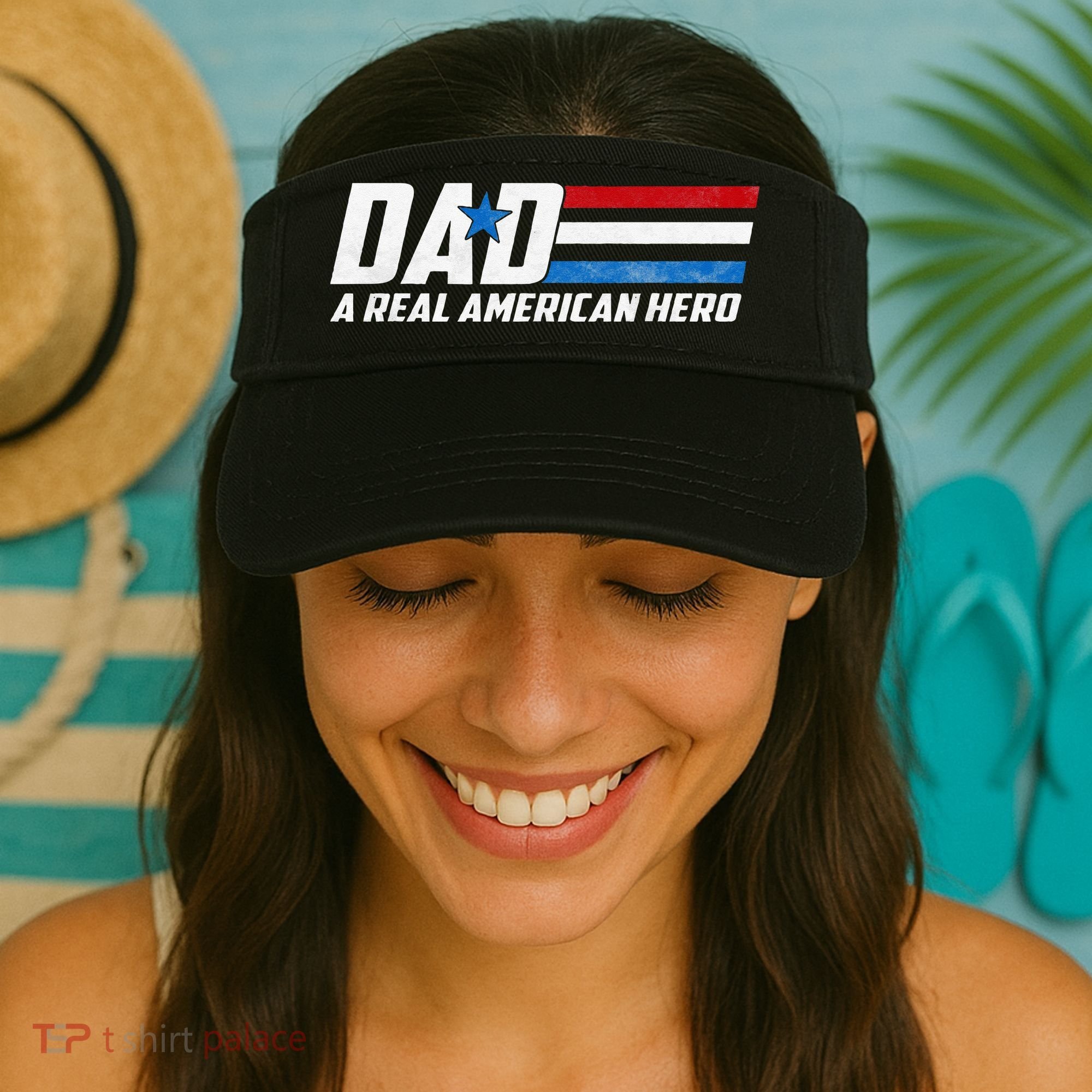 Dad A Real American Hero Visor