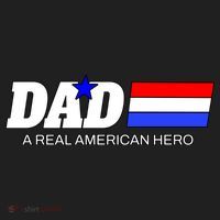 Dad A Real American Hero Women's Sweatshirt thumb 2