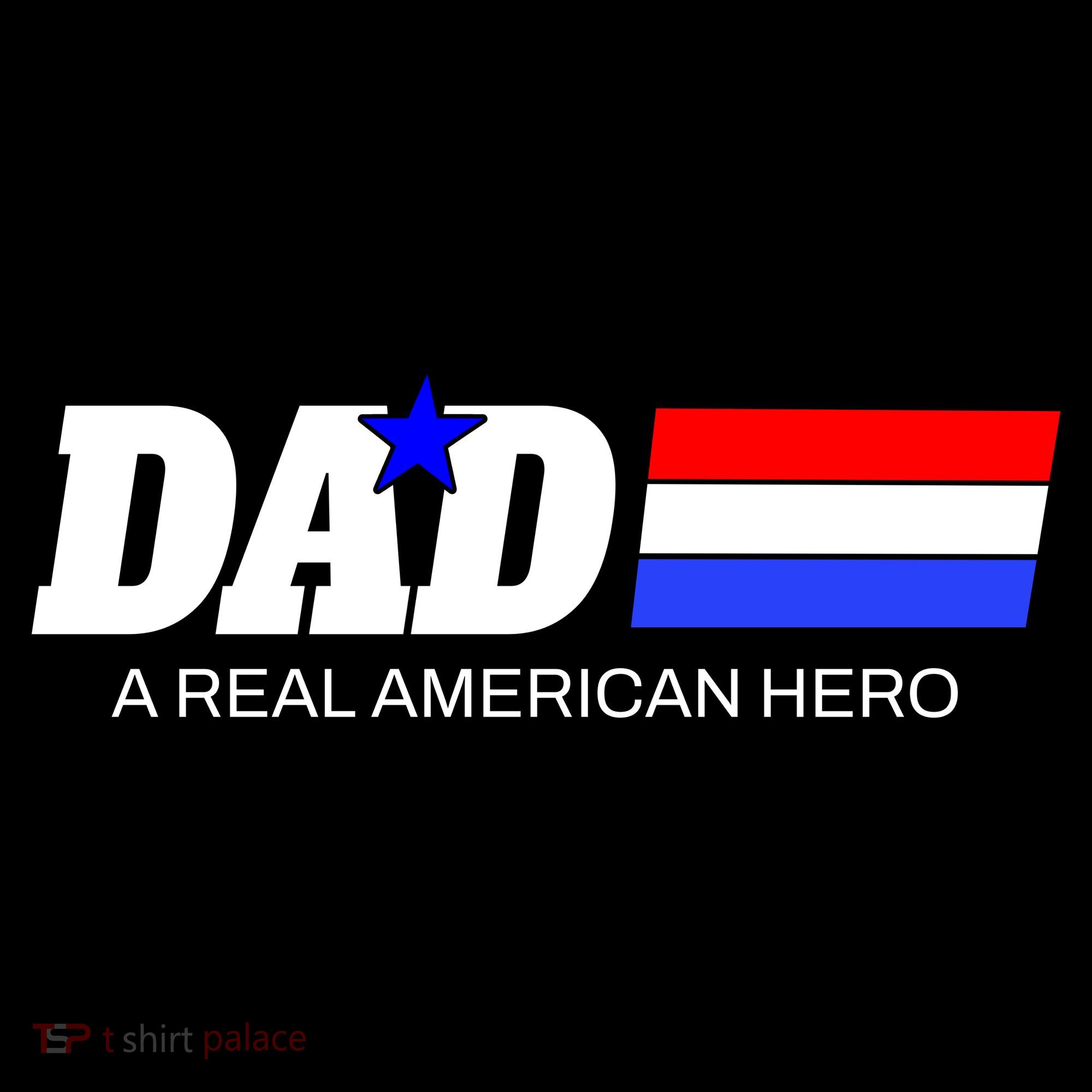 Dad A Real American Hero Backpack