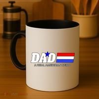 Dad A Real American Hero Coffee Mug thumb 4