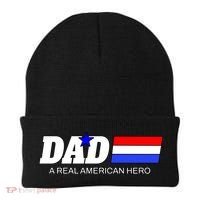 Dad A Real American Hero Beanie thumb 0