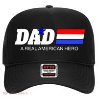 Dad A Real American Hero Hat thumb 0