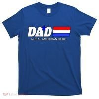 Dad A Real American Hero T-Shirt thumb 0