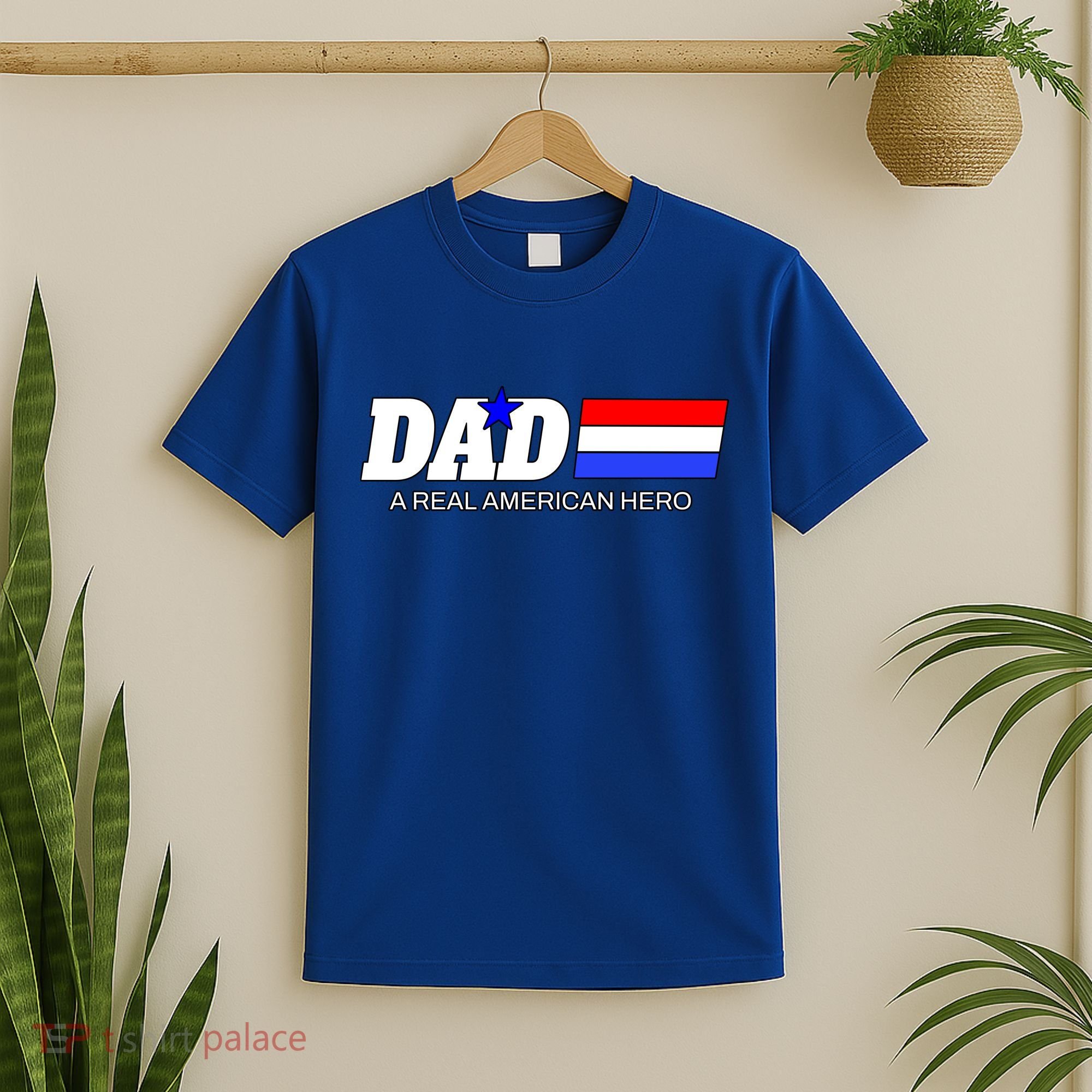 Dad A Real American Hero T-Shirt