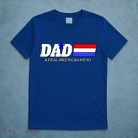 Dad A Real American Hero T-Shirt thumb 5