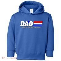 Dad A Real American Hero Toddler Hoodie thumb 0