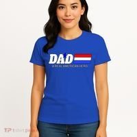 Dad A Real American Hero Women's T-Shirt thumb 4