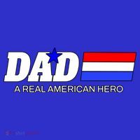 Dad A Real American Hero Kids Sweatshirt thumb 2