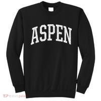 Distressed Aspen , Retro Aspen Sweatshirt thumb 0