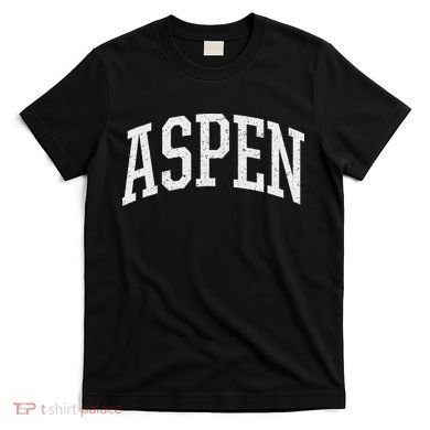 Distressed Aspen , Retro Aspen T-Shirt