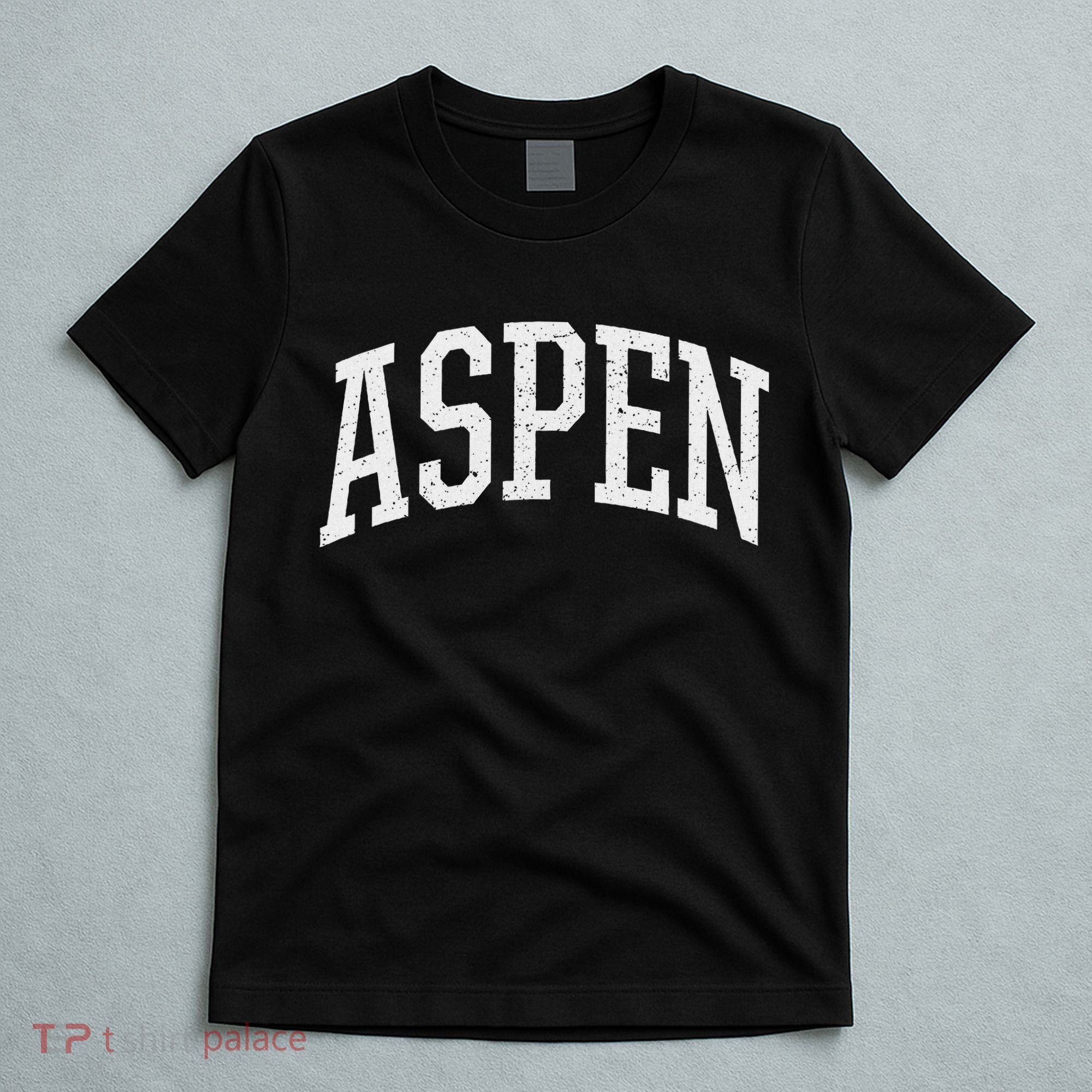 Distressed Aspen , Retro Aspen T-Shirt