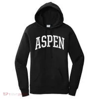 Distressed Aspen , Retro Aspen Women's Hoodie thumb 0