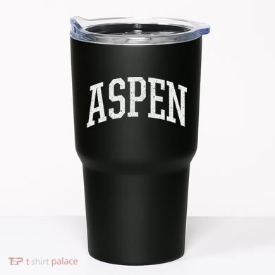 Distressed Aspen , Retro Aspen Tumbler