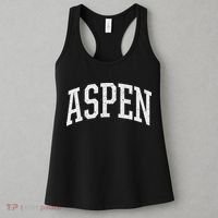Distressed Aspen , Retro Aspen Women's Tank Top thumb 3