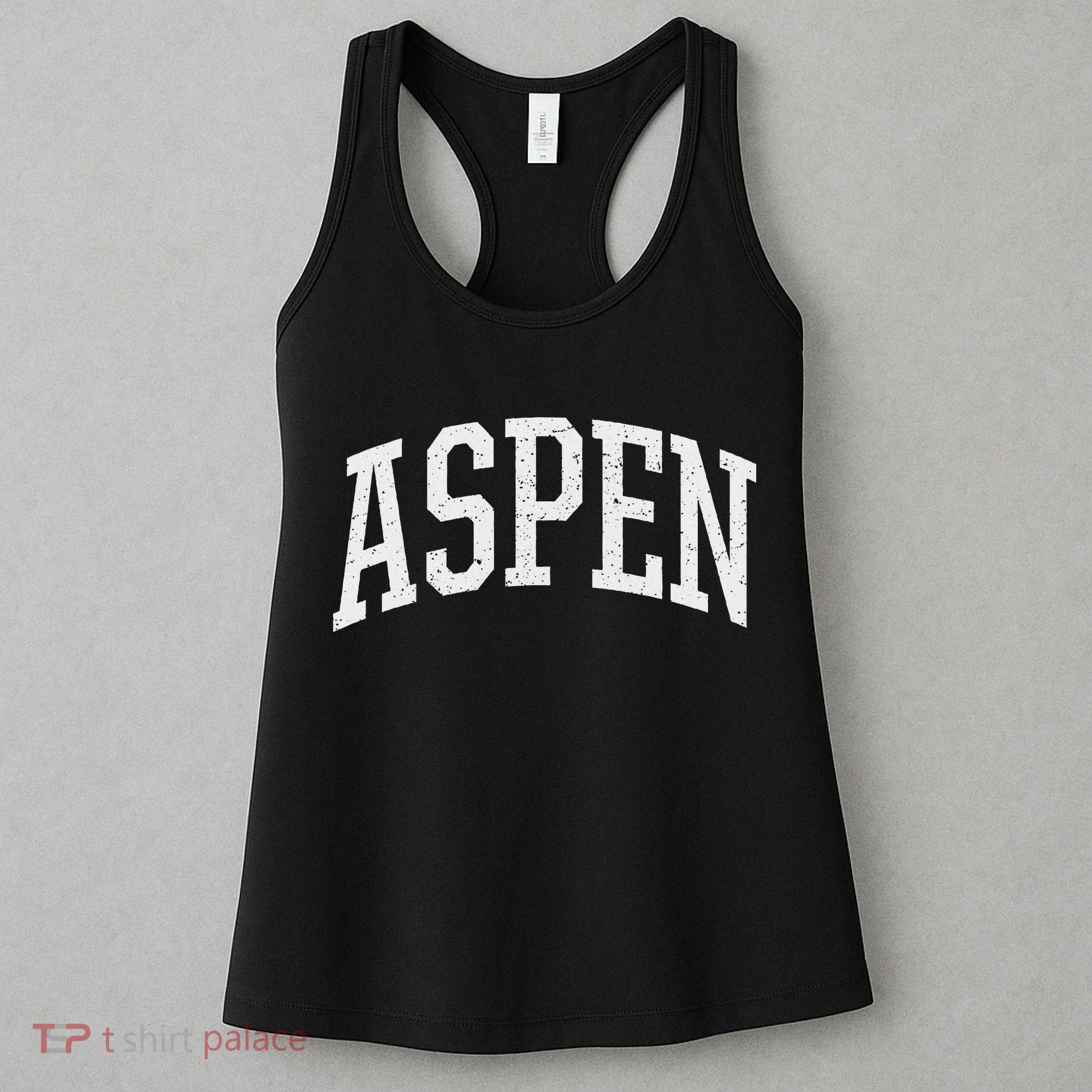 Distressed Aspen , Retro Aspen Women's Tank Top