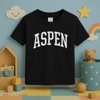 Distressed Aspen , Retro Aspen Toddler T-Shirt thumb 3