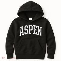 Distressed Aspen , Retro Aspen Kids Hoodie thumb 0