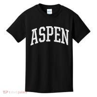Distressed Aspen , Retro Aspen Kids T-Shirt thumb 0
