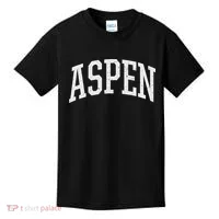 Distressed Aspen , Retro Aspen Kids T-Shirt thumb 0
