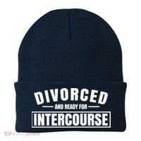 Divorced And Ready For Intercourse Beanie thumb 0