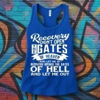 Drug Addiction Recovery Quote Sobriety 12 Steps Aa Gift Women's Tank Top thumb 3