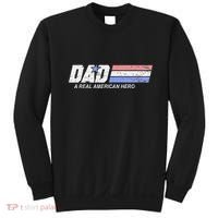 Dad A Real American Hero Sweatshirt thumb 0