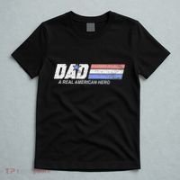 Dad A Real American Hero T-Shirt thumb 5