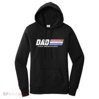 Dad A Real American Hero Women's Hoodie thumb 0