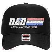 Dad A Real American Hero Hat thumb 0