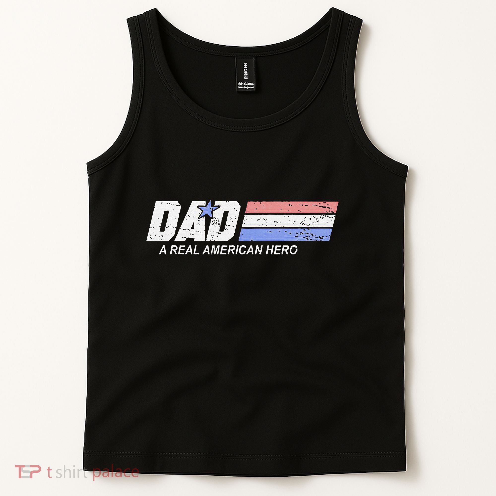Dad A Real American Hero Tank Top
