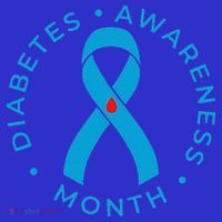 Diabetes Awareness Ribbon Type 1 One Two 2 T1D T-Shirt thumb 7