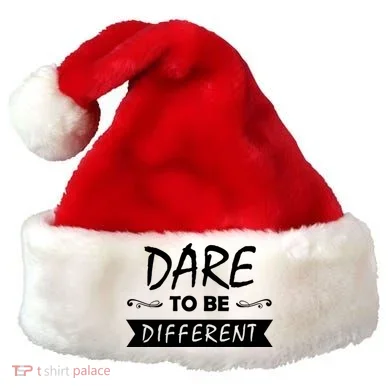 Dare To Be Different Santa Hat