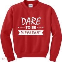 Dare To Be Different Kids Sweatshirt thumb 0